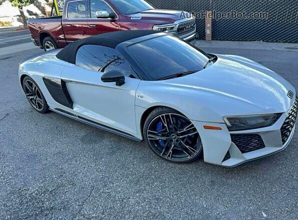 WUA4BCFX5M7901463 2021 AUDI R8 White უკანა მარჯვენა