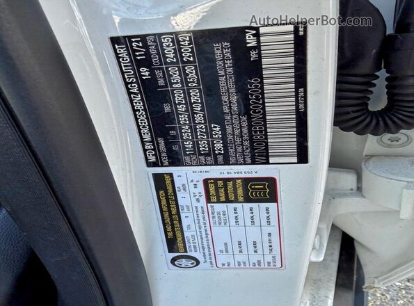 W1N0J8EB0NG025056 2022 MERCEDES-BENZ GLC-CLASS White Widok tylnych siedzeń