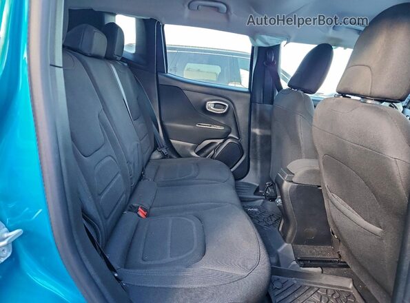 ZACNJABB7KPK88343 2019 JEEP RENEGADE Blue Vista interior trasera