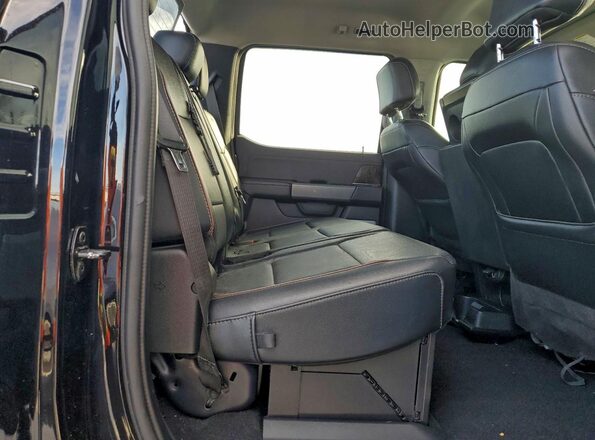1FT8W3BMXPEC12646 2023 FORD F350 Черный Вид задней части салона