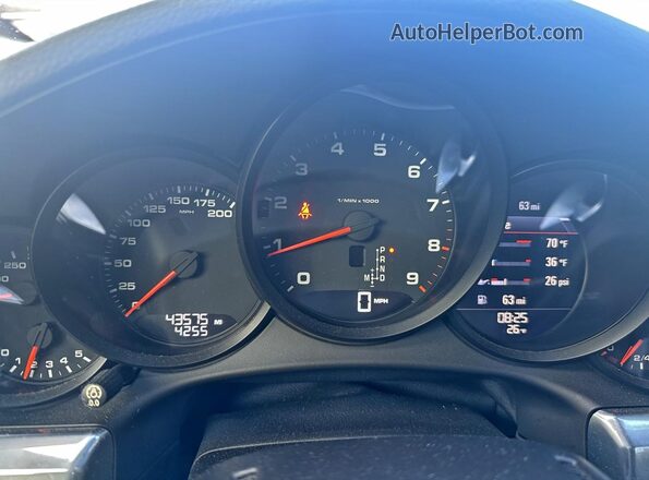 WP0CA2A97GS141228 2016 PORSCHE 911 Black Սարքավորումների վահանակի տեսք