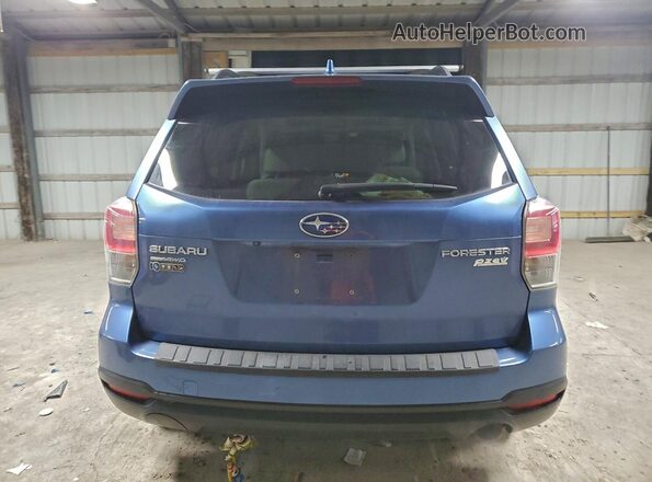 JF2SJAEC4HH411771 2017 SUBARU FORESTER 2.5 Blue წინა სალონის ხედი