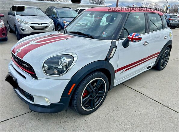 WMWXD1C58GWT97459 2016 MINI COOPER White Tył prawy