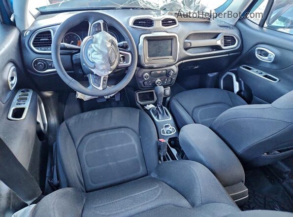 ZACNJABB7KPK88343 2019 JEEP RENEGADE Blue Vista del cuadro de instrumentos