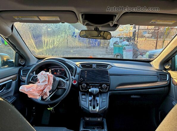2HKRW2H50NH633061 2022 HONDA CR-V Gray Rear seats view