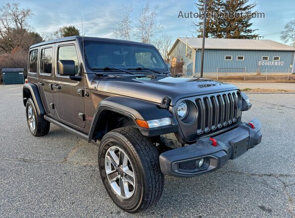 1C4HJXFN9LW151755 2020 JEEP WRANGLER Gray Задня ліва чверть