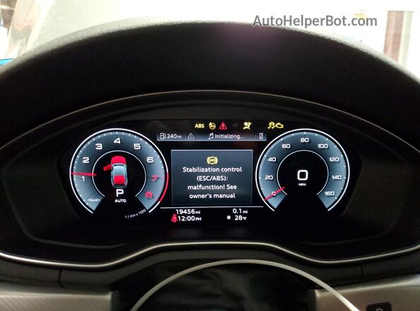 WAUDACF55SA005207 2025 AUDI OTHER Gray Вид задньої частини салону