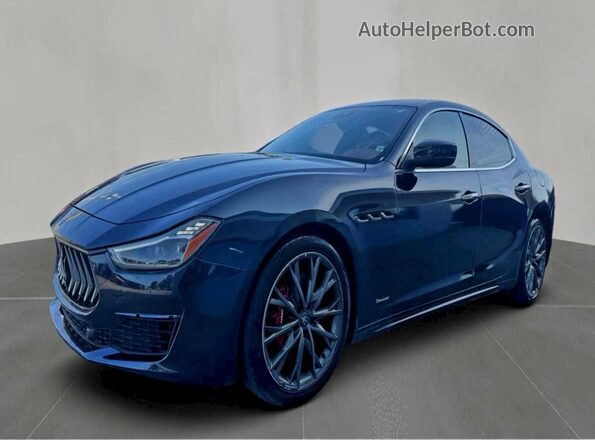 ZAM57YTL0K1319168 2019 MASERATI GHIBLI Black Հետևի ձախ