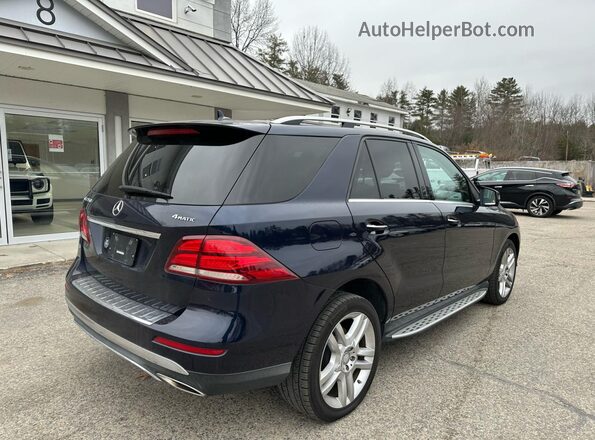 4JGDA5HB1HA863876 2017 MERCEDES-BENZ GLE-CLASS Синий 