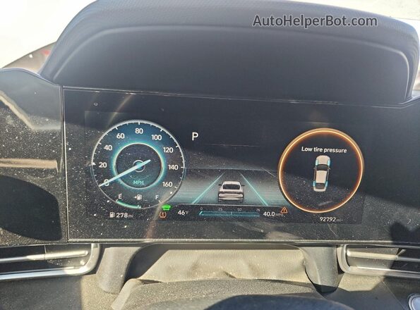 KMHLN4AJ1NU022498 2022 HYUNDAI ELANTRA Gray უკანა სავარძლების ხედი