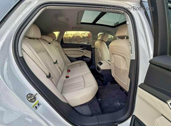 WA1AAAGE8MB010286 2021 AUDI E-TRON White Вид ззаду