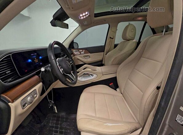 4JGFB4JB9NA631628 2022 MERCEDES-BENZ GLE-CLASS Tan Widok naklejki z numerem VIN
