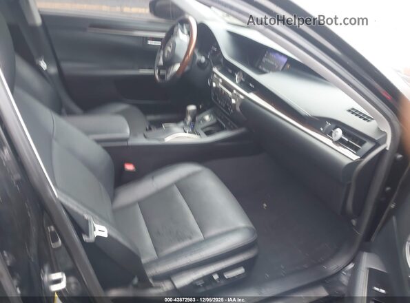 58ABK1GG3JU091632 2018 LEXUS ES 350 Black Widok wnętrza z przodu