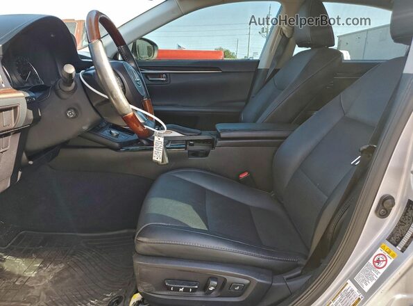 58ABK1GG5GU026077 2016 LEXUS ES Silver Widok wnętrza z przodu