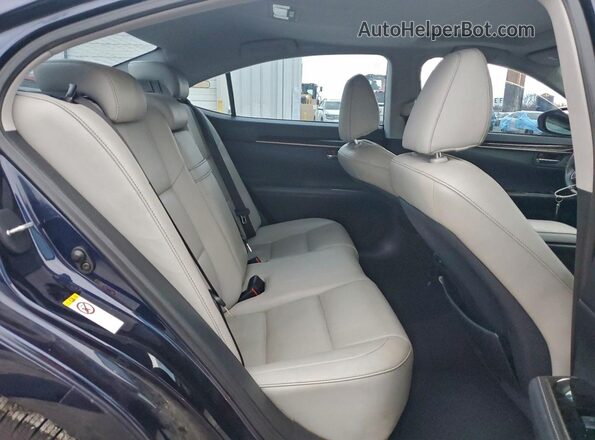 58ABK1GGXHU069783 2017 LEXUS ES Синий Вид задних сидений