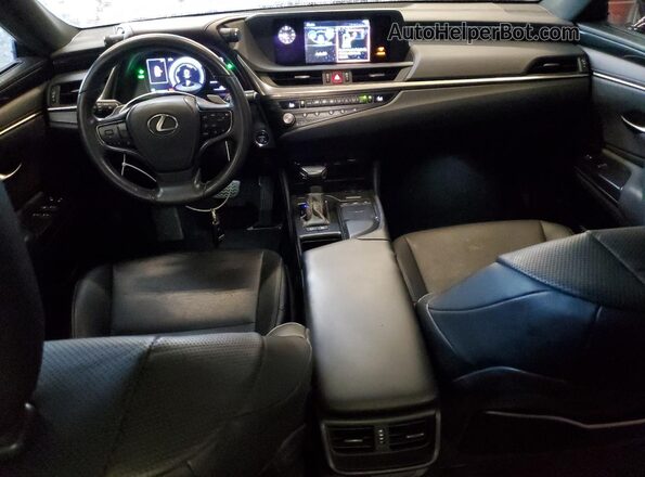 58ACA1C16MU009471 2021 LEXUS ES Black Dashboard view