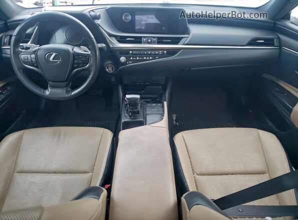 58ACZ1B10MU096648 2021 LEXUS ES Gray Առջևի վահանակի տեսք