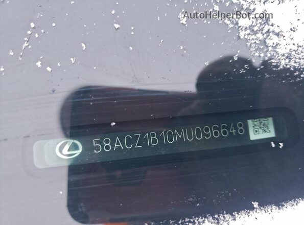58ACZ1B10MU096648 2021 LEXUS ES Gray Սալոնի 360 աստիճան տեսք