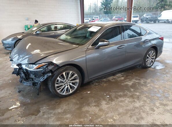 58AD11D10MU003989 2021 LEXUS ES 250 Gray Front left