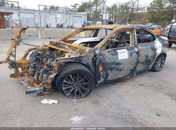 58AD11D14MU005759 2021 LEXUS ES 250 White Առջևի ձախ երեք քառորդ տեսարան