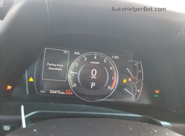 58AD11D1XMU007063 2021 LEXUS ES White Սարքավորումների վահանակի տեսք
