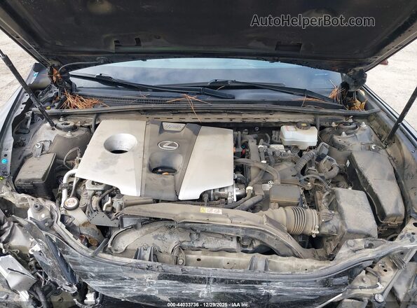 58AD21B15LU004540 2020 LEXUS ES 300H Black Вид ззаду