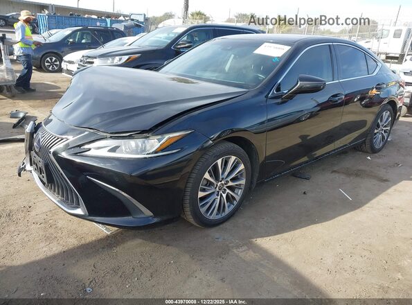 58AD21B15LU008460 2020 LEXUS ES 300H Черный Передняя левая четверть