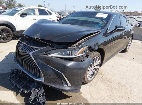 58ADA1C10MU012757 2021 LEXUS ES 300H Черный Передняя левая четверть