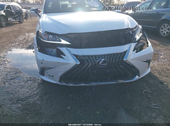 58ADA1C12NU015970 2022 LEXUS ES 300H White Widok zestawu wskaźników