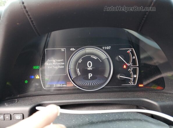58ADA1C14MU005228 2021 LEXUS ES Blue Instrument cluster view