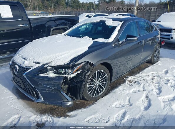 58ADA1C15NU024694 2022 LEXUS ES 300H Gray Առջևի ձախ երեք քառորդ տեսարան