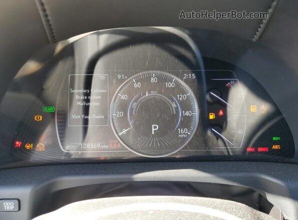 58ADA1C17MU001481 2021 LEXUS ES White Vista del cuadro de instrumentos