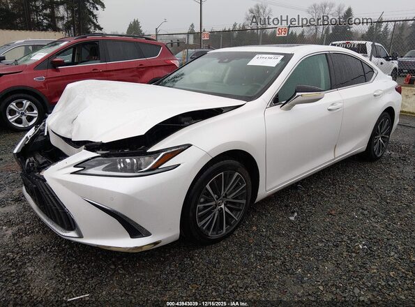 58ADA1C17PU031262 2023 LEXUS ES 300H White Vista tres cuartos delantera izquierda