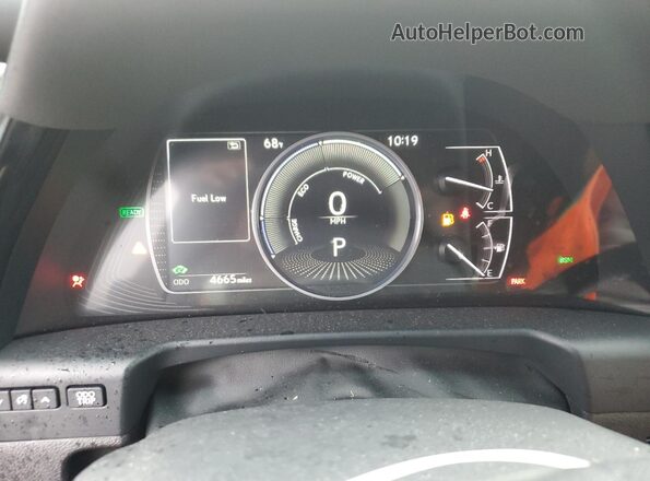 58ADA1C19SU058018 2025 LEXUS ES Silver Սարքավորումների վահանակի տեսք