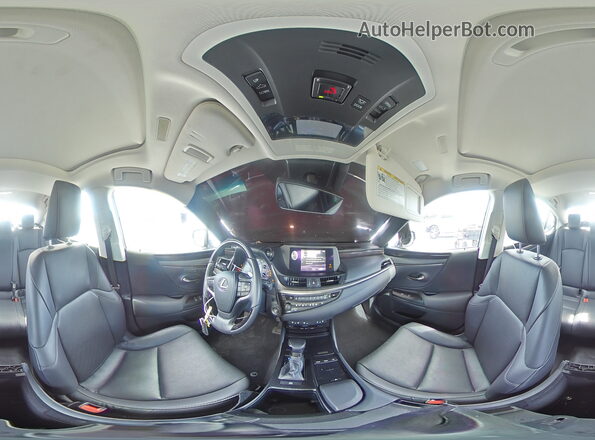 58ADZ1B10LU057903 2020 LEXUS ES Silver Vista interior de 360 grados