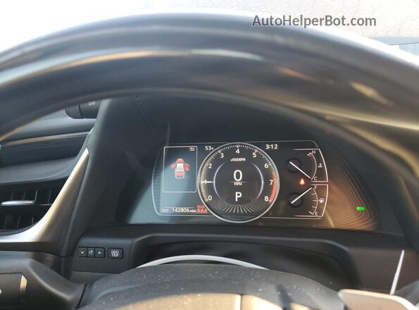 58ADZ1B10MU091082 2021 LEXUS ES Серый Вид щитка приборов