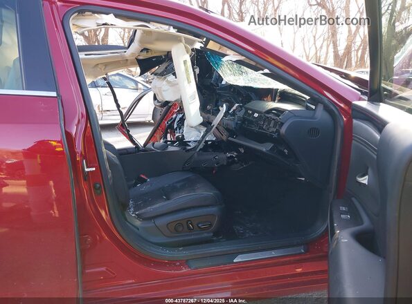 58ADZ1B11MU099899 2021 LEXUS ES 350 Red Widok wnętrza z przodu