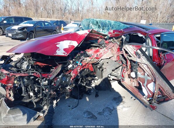 58ADZ1B11MU099899 2021 LEXUS ES 350 Red Widok z przodu