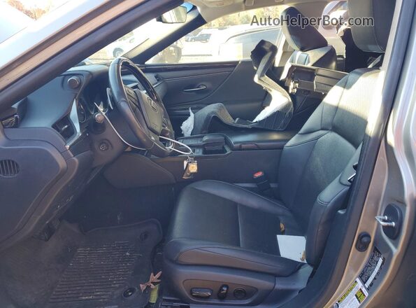 58ADZ1B11MU103319 2021 LEXUS ES Silver წინა სალონის ხედი