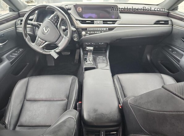 58ADZ1B11MU105040 2021 LEXUS ES Black Dashboard view