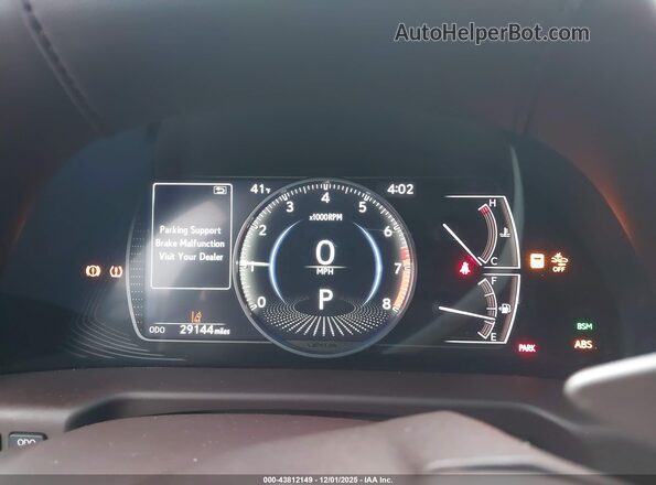 58ADZ1B12MU084487 2021 LEXUS ES 350 Black Widok tylnych siedzeń