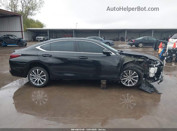 58ADZ1B12MU084487 2021 LEXUS ES 350 Black Widok wnętrza z tyłu