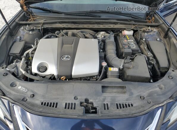 58ADZ1B12NU127372 2022 LEXUS ES Blue Vista interior trasera