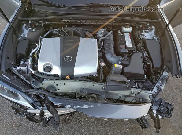 58ADZ1B13MU091030 2021 LEXUS ES Серый Вид задней части салона