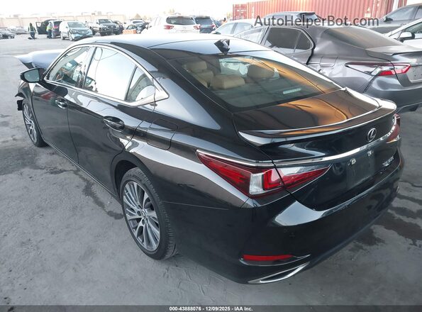 58ADZ1B13MU105993 2021 LEXUS ES 350 Black Tył lewy