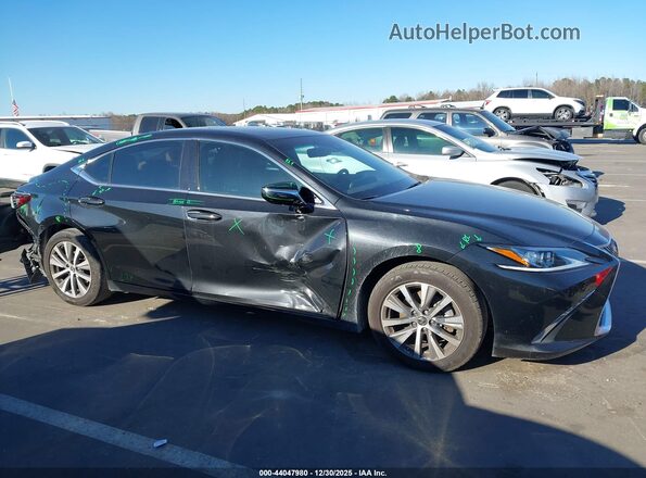 58ADZ1B14MU096186 2021 LEXUS ES 350 Black Vista interior trasera
