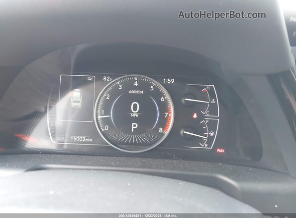 58ADZ1B14RU183545 2024 LEXUS ES 350 White Vista de los asientos traseros