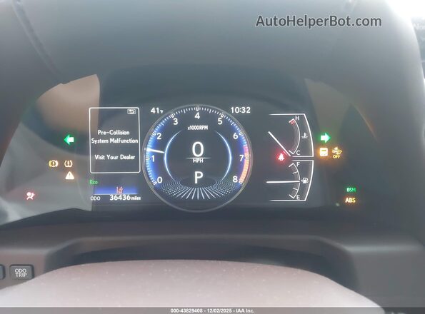 58ADZ1B15LU055533 2020 LEXUS ES 350 White Հետևի նստատեղերի տեսք
