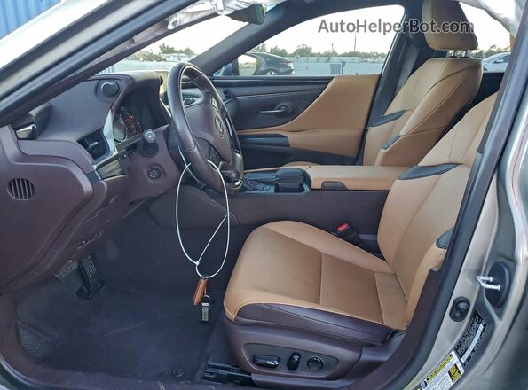 58ADZ1B15MU098643 2021 LEXUS ES Silver Vista interior delantera