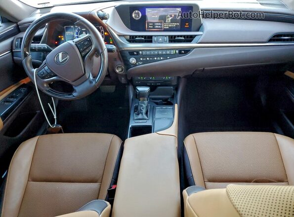 58ADZ1B15MU098643 2021 LEXUS ES Silver Vista del salpicadero